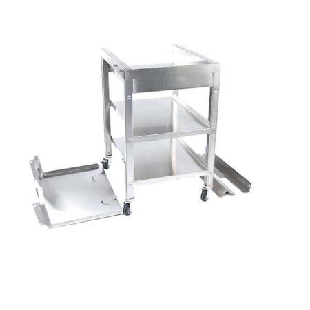 Winston Products Tray Cart W/Basket Stand PS1682